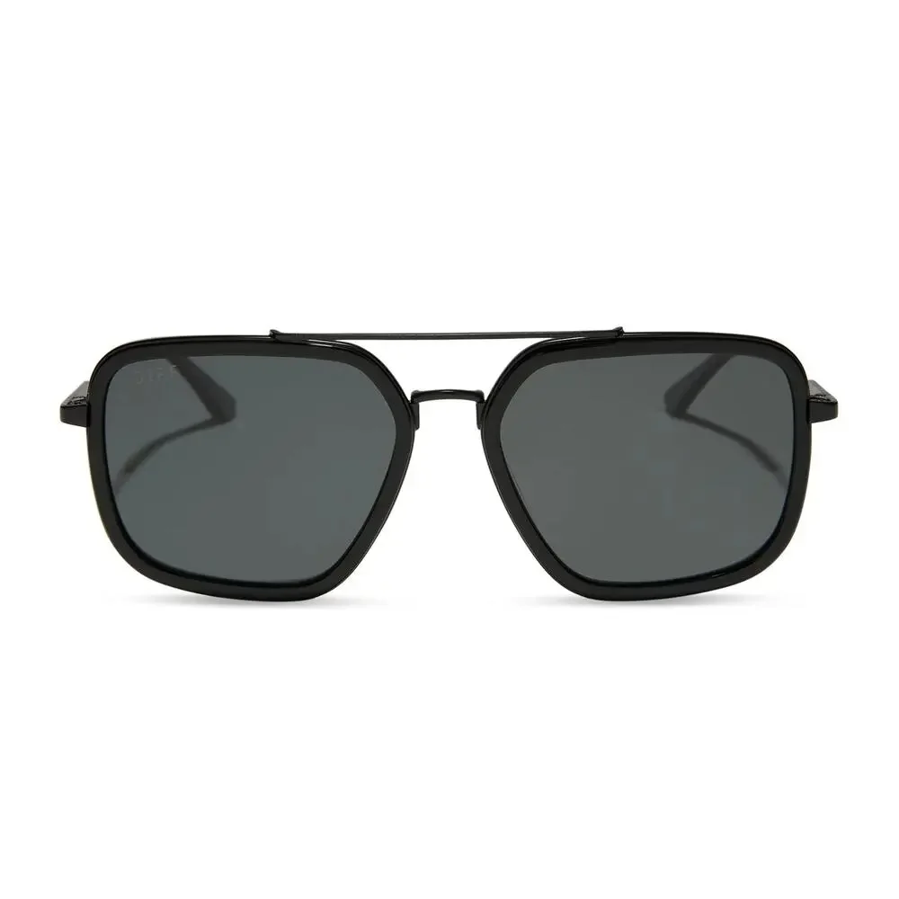 Jordan Black + Grey Polarized